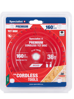 Specialist+ Pjovimo diskas 160x36Tx20mm, Cordless PREMIUM, SPECIALIST+