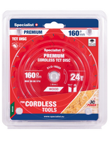 Specialist+ Pjovimo diskas 160x24Tx20mm, Cordless PREMIUM, SPECIALIST+