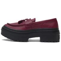 Converse All Star Lugged Heel Loafer Comfortable and Versatile Loafers Women's Red 37.5 raudona