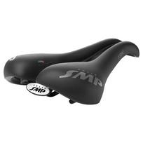 SELLE SMP TRK Didelis Juodas Matinis Dviračio Balnelis - Ergonomiškas Patogus Važiavimo Dviračiu Sėdynė