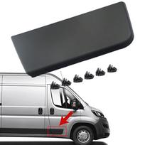 Priekinės kairės/dešinės durų šoninės apdailos dangtelis su 6 spaustukais Citroen JUMPER II Van, Fiat DUCATO, Opel MOVANO, Peugeot BOXER Left Side