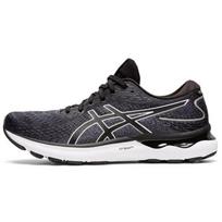ASICS Gel Nimbus 24 2E Wide 'Juoda Balta' 1011B361-001 43.5 gray