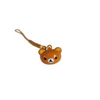 Non-Toxic Rilakkuma Plush Keychain Card Holder Po Protective Case Cartoon Anime Derivative Peripherals Bags Pendant Accessories Gifts