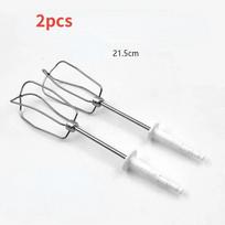 2 vnt. Elektrinis plakiklis  Braun HM3000/HM4644/HM1010/HM5100 priedams 4 vieliniai plaktuvai, kiaušinių plakiklis, maišymo mentelė 2pcs