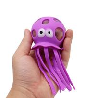 Aštuonkojų streso kamuoliukai minkšti žaislai suaugusiems vaikams, jutiminiai Fidget žaislai nerimo malšinimui, mieli suspaudžiami vakarėlio atributai dovanos