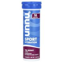 Nuun, Sport Hydration, elektrolitų putojantis gėrimas, triuogos, 10 tablečių