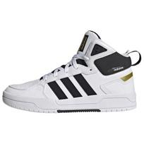 adidas 100DB Mid White Black Unisex sportbačiai GY4790 36⅔