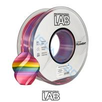 3D plastikas Prof. Lab PLA šilkas rainbow 1.75mm/1kg