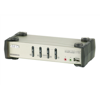 Aten | 4-Port PS/2-USB VGA/Audio KVMP Switch with OSD | CS1734B