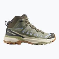 Moteriški žygio batai Salomon X Ultra 360 Edge Mid GTX tea/deep lichen green
