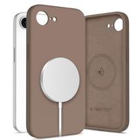 Tech-Protect Silicone MagSafe Apple iPhone 16E / 17E Chocolate rudos spalvos