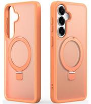 Oranžinis dėklas Samsung Galaxy S26 telefonui "Dux Ducis Yind Magnetic Stand"