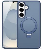 Tamsiai mėlynas dėklas Samsung Galaxy S26 telefonui "Dux Ducis Yind Magnetic Stand"