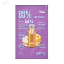 „MISSHA Talks Vegan Squeeze Sheet Mask Super Energizer“ energizuojanti ir maitinamoji lakštinė veido kaukė, 27 g