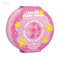 Kūno kempinė spurgytė prisotinta kūno sviestu „Didžioji Ylang teorija“, 165 g
