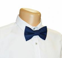 Tamsiai mėlyna džinso peteliškė „Dark Blue Denim“