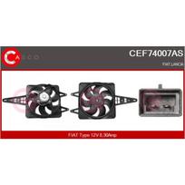 Radiatoriaus ventiliatoriaus elektr. variklis CASCO CEF74007AS