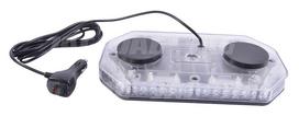 JAG96-0088 Blykstinė lempa 48 LED, 26W, 12-24V oranžinė/magnetinė JAG