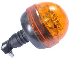 JAG96-0061.01 LED mirksinti lempa, 12-24 V, 12 LEDx1W, lankstus kotelio laikiklis, mažas gaubtas