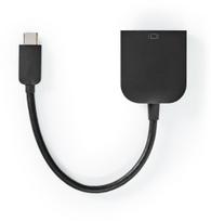 Adapter USB Nedis CCGP64852BK02 USB-C - VGA Black  (CCGP64852BK02) | CCGP64852BK02 | 5412810331178