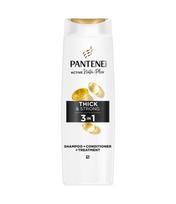 Plaukų šampūnas, kondicionierius ir intensyvi priežiūra PANTENE Thick&Strong 3in1, 325 ml