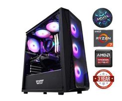 Kompiuteris Ryzen 7 5800X 32GB 512GB SSD RX 7700 XT Windows 11