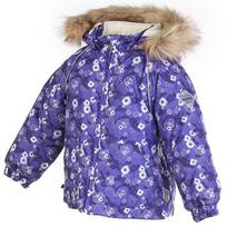 Huppa Vaikų žieminė striukė VIRGO, lilac chain pattern, 98 cm