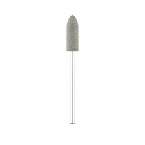 Silikoninis antgalis aštraus cilindro formos, 180 grit, L 16 mm Ø 6 mm