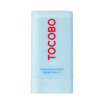 Tocobo Cotton Soft Sun Stick SPF50+ pieštukinė apsauga nuo saulės