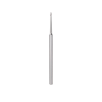 Nerūdijančio plieno antgalis „Lašelis“ L-2,5 mm, Ø1,2 mm – neabrazyvinis