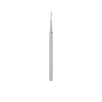 Nerūdijančio plieno antgalis „Liepsna“ L-5,9 mm, Ø1,2 mm – neabrazyvinis