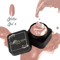Glitter Gel 5 - gelis nagų priauginimui - 30ml