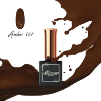 Monarx Amber 157 – Gelinis nagų lakas