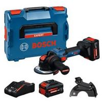 Akumuliatorinis kampinis šlifuoklis BOSCH Expert EXWX18V-15S 18V 2x8,0Ah