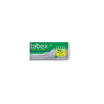 TABEX 1.5mg plėv.dengt. tab. N100 (5x20) (lyg.imp.)