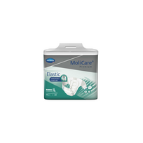 Sauskelnės MOLICARE Premium Elastic 5 lašai L N30