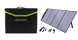 PATONA Platinum 200W Sulankstomas 4 dalių saulės modulis su DC išėjimu