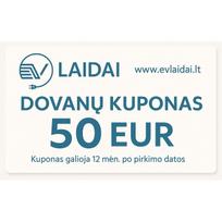 Dovanų kuponas 50 Eur
