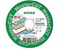 Distar 125mm MasterCUT Deimantinis diskas stiklo, akmens masės, porcelianinių plytelių pjovimui