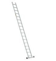 DRABEST PRO aliuminio kopėčios, 17 pakopų, 150 kg (DR-AL-DP-PRO-1X17-2K+H)