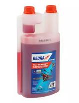 dedra DEGL06C Tepalas/alyva skirta dvitakčiams varikliams, 1l, raudonas