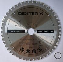 Dexter Pjovimo diskas medienai 255x30x2.2mm Z48