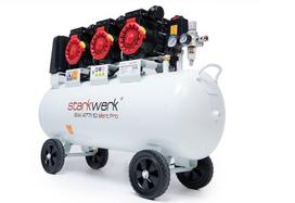 Starkwerk Silent SW 477/10 Pro Betepalinis oro kompresorius 3,3kW, 400V, 100l, tylaus veikimo