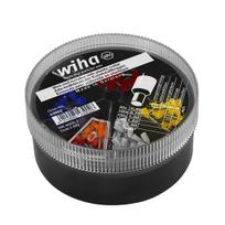 Antgaliai su plastikine mova šerdies uždarymui, komplektas (0.5-2.5mm, 400 vnt.) WIHA