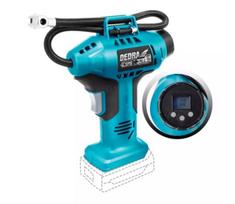 Dedra DED7078LCD Akumuliatorinis pistoletinis kompresorius 11bar, 18V