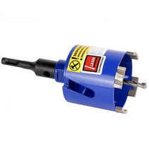 Distar SDS PLUS 82mm deimantinė karūna rozetėms gręžti