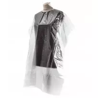 Silk PE vienkartiniai apsiaustai, 50 vnt.
