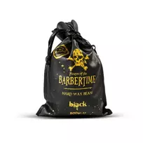 Barbertime Hard Wax Beans BLACK Depiliacinis kietasis vaškas granulėmis, 500 ml