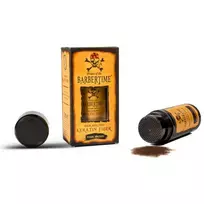 Barbertime Hair Building Keratin Fiber Plaukų tankinimo pudra, Dark Brown, 21 g