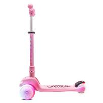 Vaikiškas paspirtukas Balansinis paspirtukas LED 7 spalvos 20 programų vaivorykštė 50 kg rožinė Lumiride Sun Baby